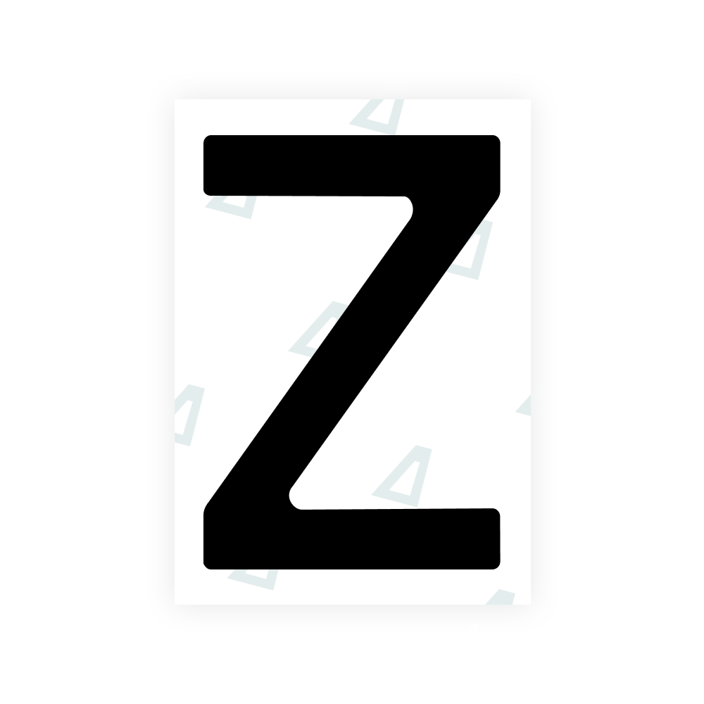 Alite Nanofilm for Poland (Wide) license plates - Symbol "Z"