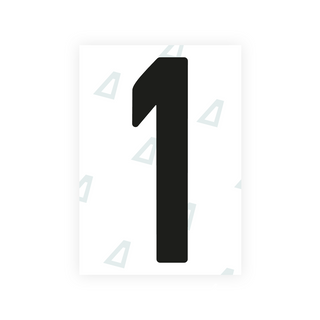 Alite Nanofilm for Portugal license plates - Symbol "1"