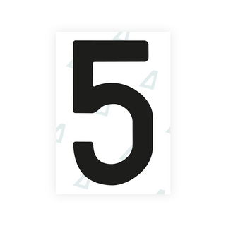 Alite Nanofilm for Portugal license plates - Symbol "5"