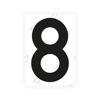 Alite Nanofilm für portugiesische Nummernschilder - Symbol "8"