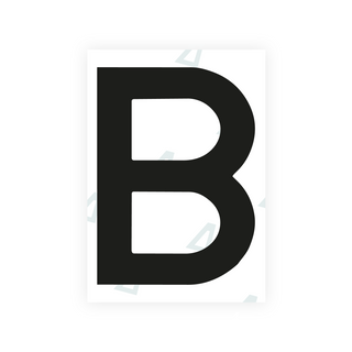 Alite Nanofilm for Portugal license plates - Symbol "B"