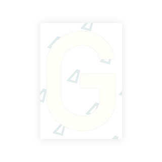 Alite Nanofilm für portugiesische Nummernschilder - Symbol "G"