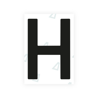 Alite Nanofilm for Portugal license plates - Symbol "H"