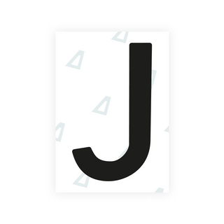 Alite Nanofilm for Portugal license plates - Symbol "J"