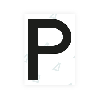 Alite Nanofilm für portugiesische Nummernschilder - Symbol "P"
