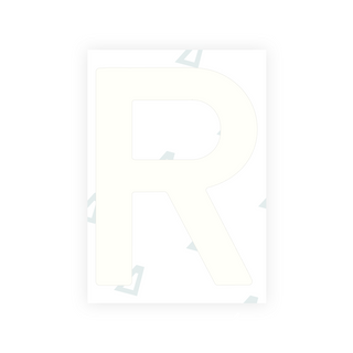 Alite Nanofilm for Portugal license plates - Symbol "R"