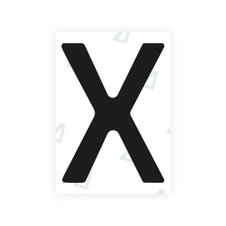Alite Nanofilm für portugiesische Nummernschilder - Symbol "X"