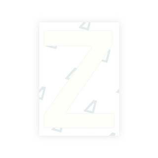 Alite Nanofilm für portugiesische Nummernschilder - Symbol "Z"