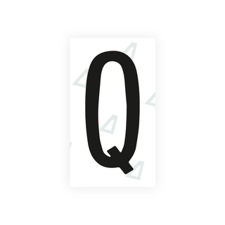 Alite Nanofilm for Mexico license plates - Symbol "Q" - Alite