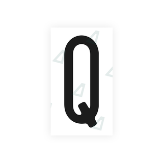 Alite Nanofilm for US (Pennsylvania) license plates - Symbol "Q" - Alite