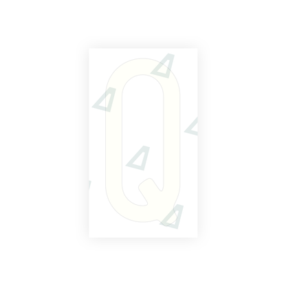Alite Nanofilm for US (Missouri) license plates - Symbol "Q" - Alite