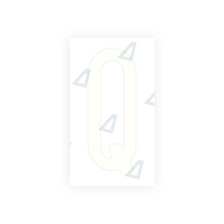 Alite Nanofilm for US (Wisconsin) license plates - Symbol "Q" - Alite