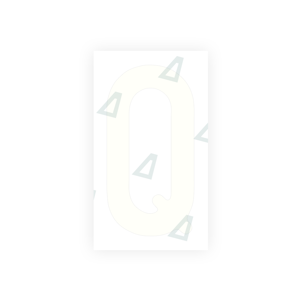 Alite Nanofilm for front Switzerland license plates - Symbol "Q" - Alite