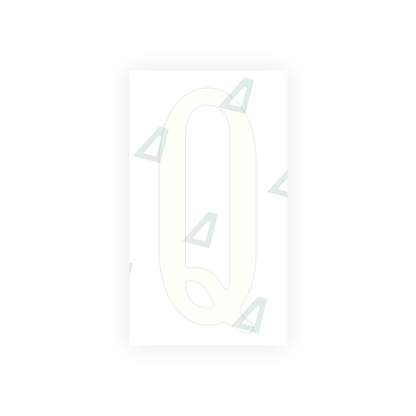 Alite Nanofilm for US (Virginia) license plates - Symbol "Q" - Alite