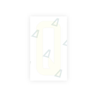 Alite Nanofilm for US (New Jersey) Moto license plates - Symbol "Q" - Alite