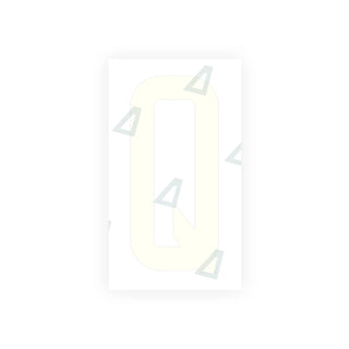 Alite Nanofilm for US (Oklahoma) Moto license plates - Symbol "Q" - Alite
