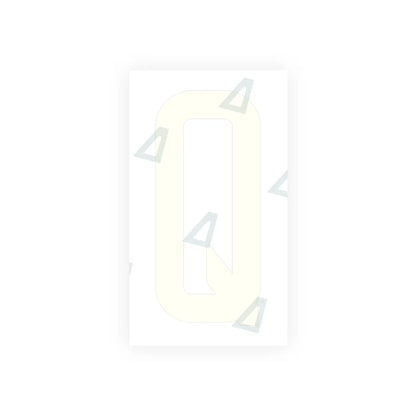 Alite Nanofilm for US (Oklahoma) Moto license plates - Symbol "Q" - Alite