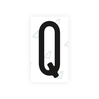 Alite Nanofilm for US (Ohio 2013) license plates - Symbol "Q" - Alite