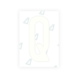 Alite Nanofilm for Guatemala license plates - Symbol "Q" - Alite