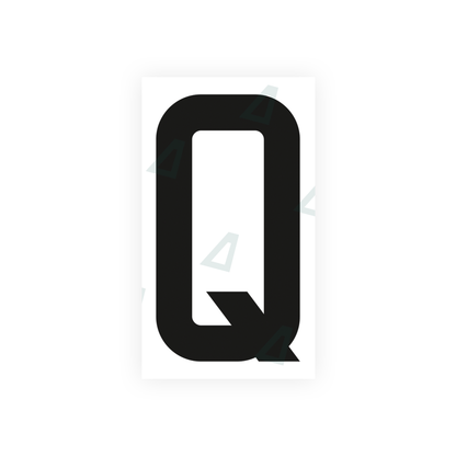 Alite Nanofilm for France license plates - Symbol "Q" - Alite