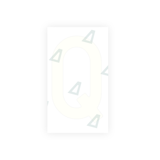 Alite Nanofilm for Spain Flat license plates - Symbol "Q" - Alite