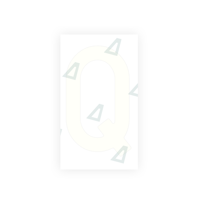 Alite Nanofilm for Spain Flat license plates - Symbol "Q" - Alite