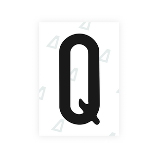Alite Nanofilm for US (Connecticut 2013) license plates - Symbol "Q" - Alite