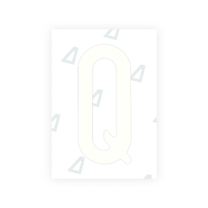 Alite Nanofilm for US (Connecticut 2013) license plates - Symbol "Q" - Alite