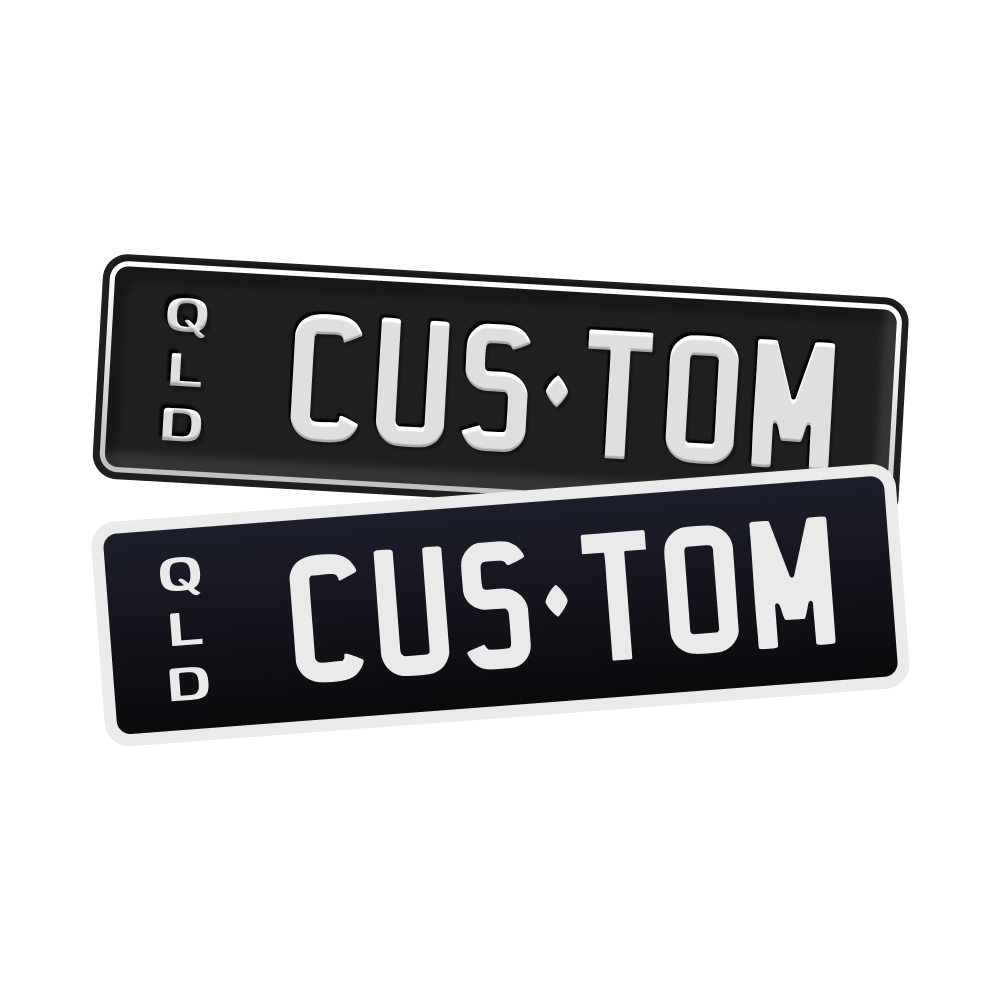 Alite Nanofilm – Custom Anti Radar Stickers for Queensland Black License Plates
