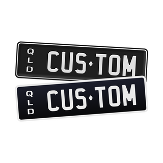 Alite Nanofilm – Custom Anti Radar Stickers for Queensland Black License Plates
