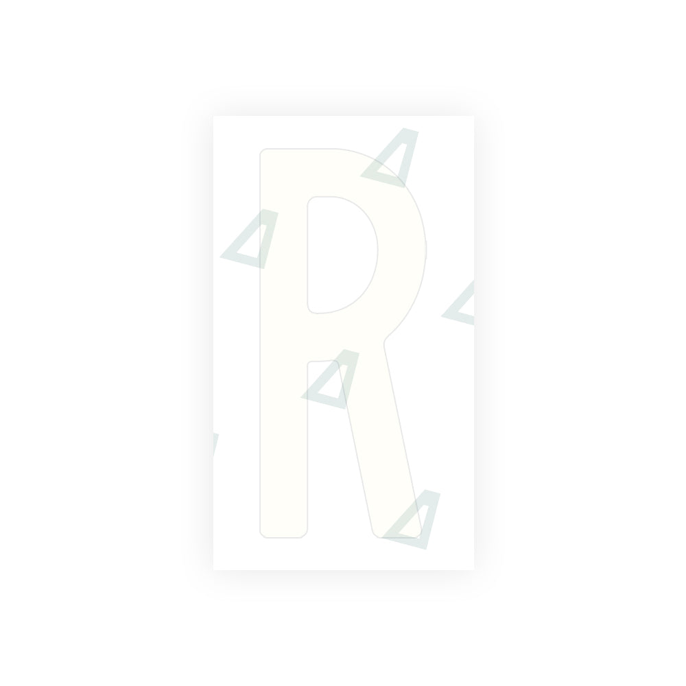Alite Nanofilm for AUS (Victoria) license plates - Symbol "R" - Alite