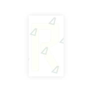 Alite Nanofilm for Uruguay license plates - Symbol "R" - Alite