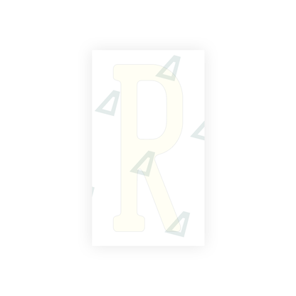 Alite Nanofilm for US (Pennsylvania) license plates - Symbol "R" - Alite