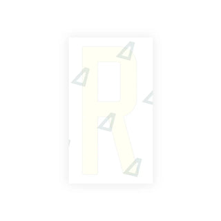Alite Nanofilm for US (Oklahoma) Moto license plates - Symbol "R" - Alite