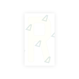 Alite Nanofilm for front Switzerland license plates - Symbol "R" - Alite