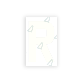 Alite Nanofilm for United Kingdom license plates - Symbol "R" - Alite
