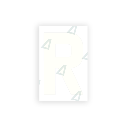 Alite Nanofilm for United Kingdom license plates - Symbol "R" - Alite