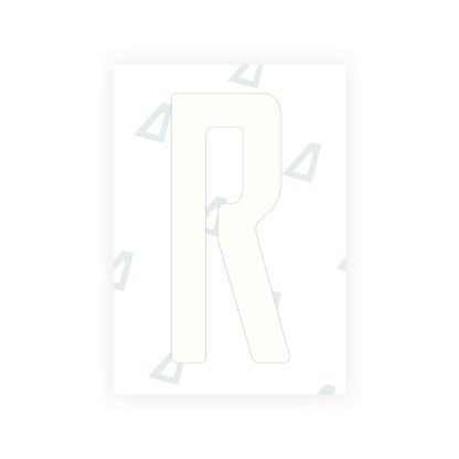 Alite Nanofilm for Guatemala license plates - Symbol "R" - Alite
