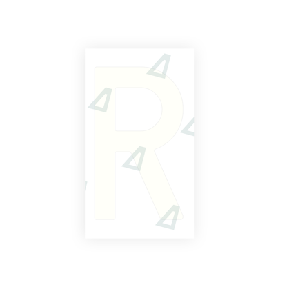 Alite Nanofilm for Spain Flat license plates - Symbol "R" - Alite