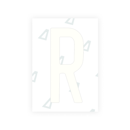 Alite Nanofilm for US (Connecticut 2013) license plates - Symbol "R" - Alite