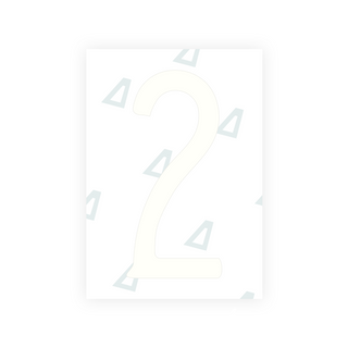 Alite Nanofilm for US (Rhode Island - Embossed) license plates - Symbol "2"