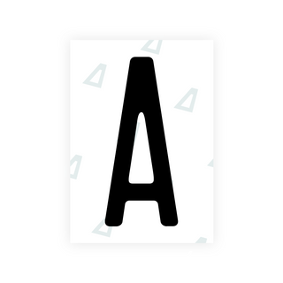 Alite Nanofilm for US (Rhode Island - Embossed) license plates - Symbol "A"