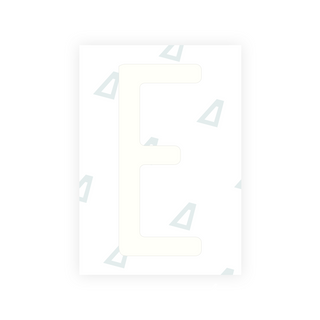 Alite Nanofilm for US (Rhode Island - Embossed) license plates - Symbol "E"