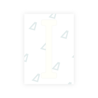 Alite Nanofilm for US (Rhode Island - Embossed) license plates - Symbol "I"