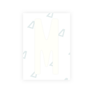Alite Nanofilm for US (Rhode Island - Embossed) license plates - Symbol "M"