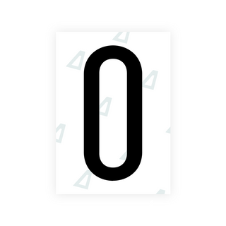 Alite Nanofilm for US (Rhode Island - Embossed) license plates - Symbol "O"