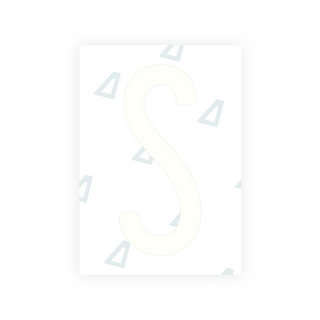 Alite Nanofilm for US (Rhode Island - Embossed) license plates - Symbol "S"