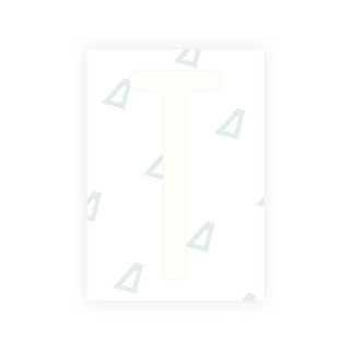 Alite Nanofilm for US (Rhode Island - Embossed) license plates - Symbol "T"