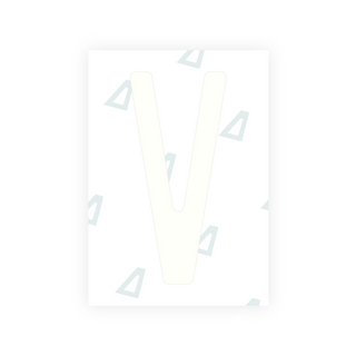Alite Nanofilm for US (Rhode Island - Embossed) license plates - Symbol "V"