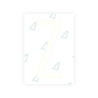 Alite Nanofilm for US (Rhode Island - Embossed) license plates - Symbol "Z"